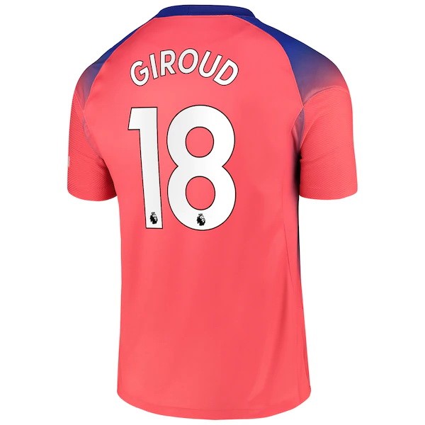 Maillot Football Chelsea NO.18 Giroud Third 2020-21 Orange